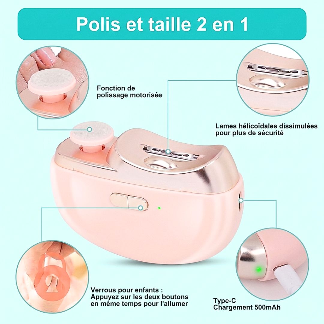 Coupe-ongles Electrique Portable