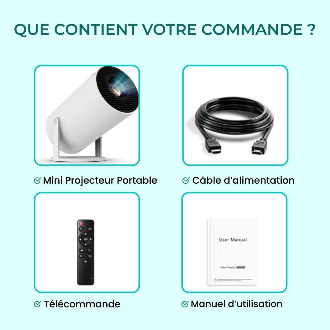 Mini Projecteur Portable