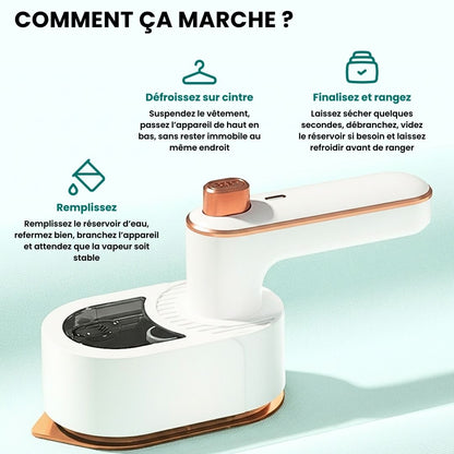 Mini Fer à Repasser Portable