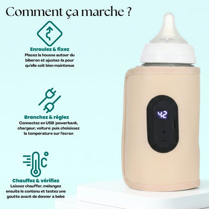 Chauffe-biberon Portable